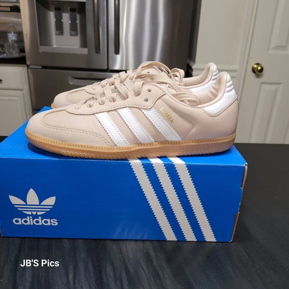 Adidas Originals Samba OG W Wonder Taupe Women IE6523 Women’s Size 7.5 Sneakers - Picture 9 of 15